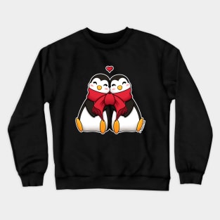 Penguins in love Crewneck Sweatshirt